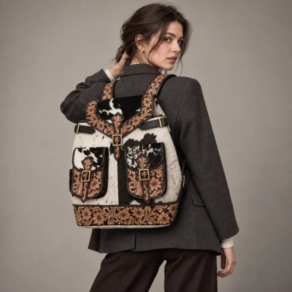 The Artisan Voyager Leather Backpack - Image 7