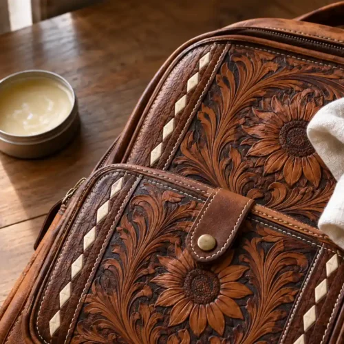 Break In a Leather Backpack