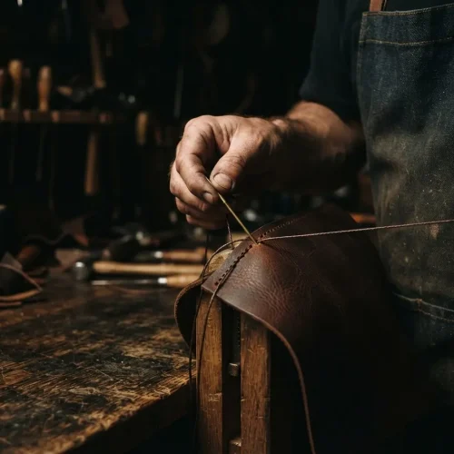 Hand-Tooled Leather